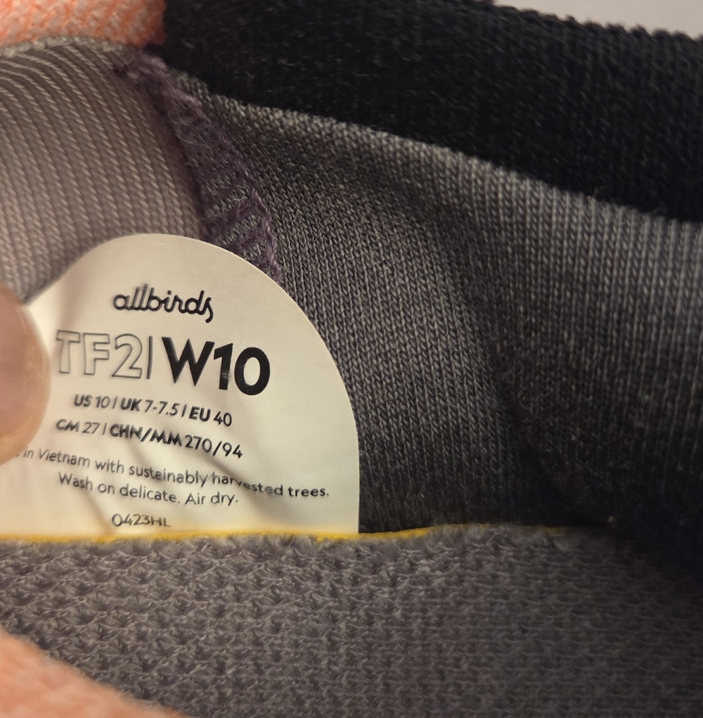 Allbirds Women's Tree Flyer 2 Size 10 - Picture 8 of 10